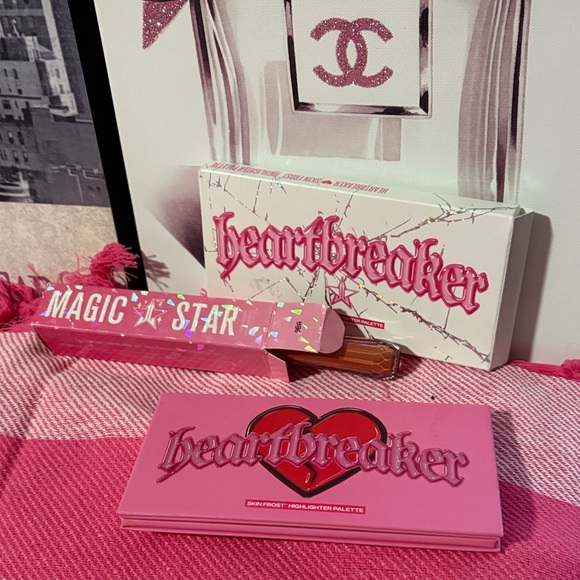 Jeffree Star Heartbreaker Palette NIB and lippy Magic Star - Picture 2 of 3